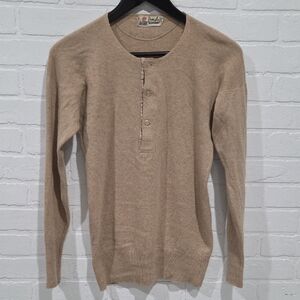 Pringle Cashmere Henley Sweater